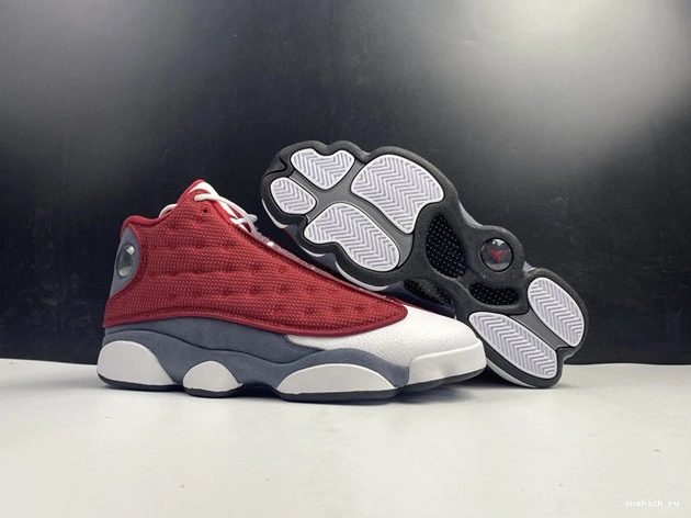 Chep Onekick Red Gym Flint Grey Jordan 414571- 4179 13 Retro Compact 1013